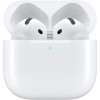Apple AirPods 4 Auricolari wireless, Auricolari Bluetooth, Cancellazione attiva del rumore, Audio adattivo, Trasparenza, Audio spaziale personalizzato, Custodia di ricarica USB-C, Ricarica wireless