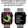 Apple Watch Series 10 GPS + Cellular 46 mm Smartwatch con cassa in titanio color Naturale e cinturino Sport Loop Naturale - M/L. Fitness tracker, app ECG, display Retina always-on, Carbon Neutral - cassa 46 mm Naturale Apple Watch Series 10 GPS + Cellular 46 mm Smartwatch con cassa in titanio color Naturale e cinturino Sport Loop Naturale - M/L. Fitness tracker, app ECG, display Retina always-on, Carbon Neutral - cassa 46 mm Naturale