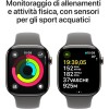 Apple Watch Series 10 GPS + Cellular 46 mm Smartwatch con cassa in titanio color Naturale e cinturino Sport Loop Grigio pietra - S/M. Fitness tracker, app ECG, display Retina always-on, Carbon Neutral - cassa 46 mm Naturale / Ardesia Apple Watch Series 10 GPS + Cellular 46 mm Smartwatch con cassa in titanio color Naturale e cinturino Sport Loop Grigio pietra - S/M. Fitness tracker, app ECG, display Retina always-on, Carbon Neutral - cassa 46 mm Naturale / Ardesia