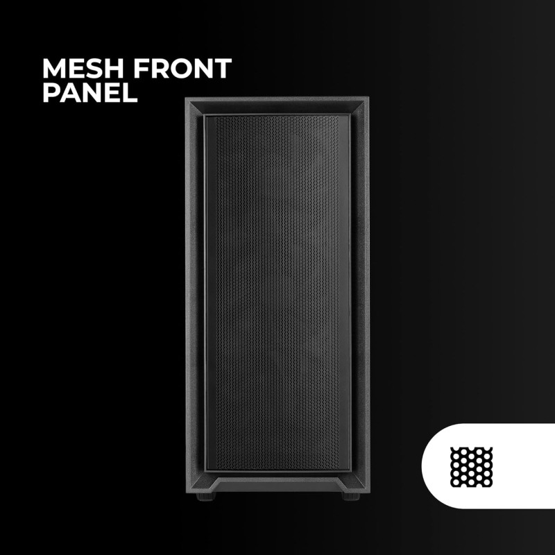 MARSGAMING MC-PMAX, Case Professionale ATX, 4x Ventole FDB 120mm, Pannello Frontale Mesh, Finestra Laterale Vetro Temperato, Semitorre PC Design Doppia Camera, Supporto Raffreddamento Liquido, Nero MARSGAMING MC-PMAX, Case Professionale ATX, 4x Ventole FDB 120mm, Pannello Frontale Mesh, Finestra Laterale Vetro Temperato, Semitorre PC Design Doppia Camera, Supporto Raffreddamento Liquido, Nero