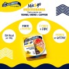 Nostromo Mix&Go Mediterraneo - Piatto Pronto con Tonno, Farro, Capperi - Pasto Veloce e Salutare - Confezione da 12x190g