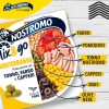 Nostromo Mix&Go Mediterraneo - Piatto Pronto con Tonno, Farro, Capperi - Pasto Veloce e Salutare - Confezione da 12x190g