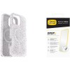 OtterBox Cover per iPhone 16 Pro Max Symmetry Series Core MagSafe, resistente a shock e cadute, ultra sottile, protettiva, Bianco con Protector de pantalla Premium - iPhone 16 Pro Max Bianco OtterBox Cover per iPhone 16 Pro Max Symmetry Series Core MagSafe, resistente a shock e cadute, ultra sottile, protettiva, Bianco con Protector de pantalla Premium - iPhone 16 Pro Max Bianco