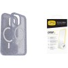 OtterBox Cover per iPhone 16 Symmetry Series Core MagSafe, resistente a shock e cadute, ultra sottile, protettiva, Blu con Protector de pantalla Premium - iPhone 16 Blu OtterBox Cover per iPhone 16 Symmetry Series Core MagSafe, resistente a shock e cadute, ultra sottile, protettiva, Blu con Protector de pantalla Premium - iPhone 16 Blu