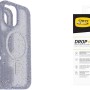 OtterBox Cover per iPhone 16 Symmetry Series Core MagSafe, resistente a shock e cadute, ultra sottile, protettiva, Blu con Protector de pantalla Premium - iPhone 16 Blu