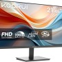 KOORUI E2212F Monitor PC 21.45 pollici, Full HD VA 100HZ, 5ms, 1920x1080, Schermo PC HDMI1.4 e VGA, VESA 100x100 mm, Inclinazione Regolabile, Pannello ultra Sottile - 21.45 Pollici