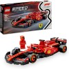 LEGO Speed Champions Ferrari F1 SF-24 Racing Car Collectible Toy with Formula 1 Driver Minifigures - Model for Children from 10 Years or for Adults Car Sports Fans 77242