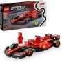 LEGO Speed Champions Ferrari F1 SF-24 Racing Car Collectible Toy with Formula 1 Driver Minifigures - Model for Children from 10 Years or for Adults Car Sports Fans 77242