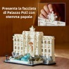 LEGO Architecture Fontana di Trevi - Model Kit of Baroque Monuments with Facade of Palazzo Poli and Sculptures - DIY for Adults Collectible - Gift for Men or Women Lovers of History - 21062