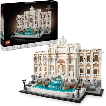LEGO Architecture Fontana di Trevi - Model Kit of Baroque Monuments with Facade of Palazzo Poli and Sculptures - DIY for Adults Collectible - Gift for Men or Women Lovers of History - 21062 LEGO Architecture Fontana di Trevi - Model Kit of Baroque Monuments with Facade of Palazzo Poli and Sculptures - DIY for Adults Collectible - Gift for Men or Women Lovers of History - 21062