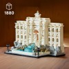 LEGO Architecture Fontana di Trevi - Model Kit of Baroque Monuments with Facade of Palazzo Poli and Sculptures - DIY for Adults Collectible - Gift for Men or Women Lovers of History - 21062