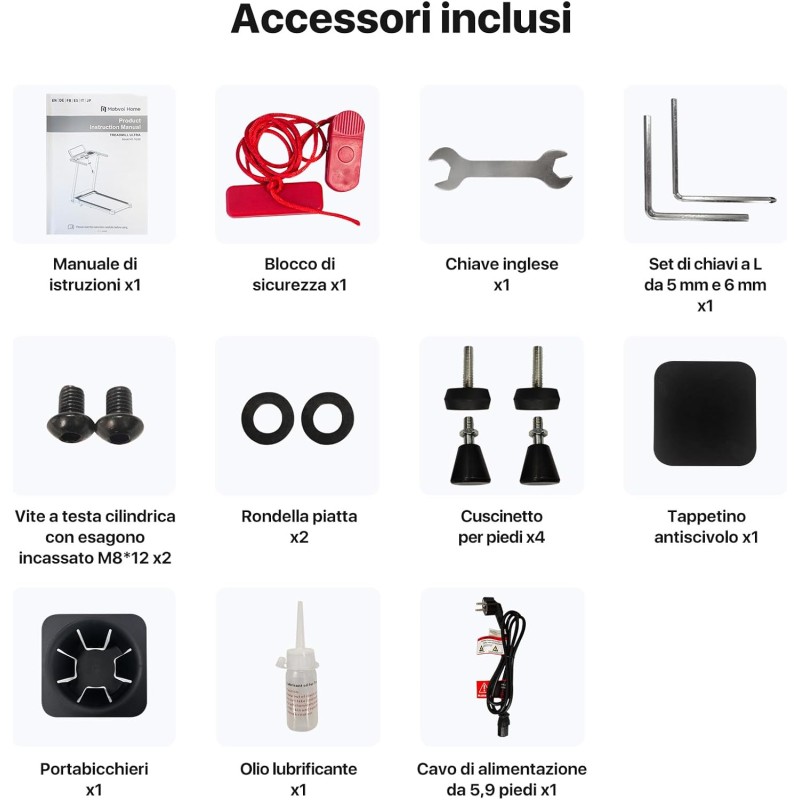 Mobvoi Home Treadmill Ultra, Pro, Tapis Roulant Elettrico Compatibile con Smartwatch, Percorsi di Allenamento Virtuali, 12km/h 120kg