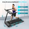 Mobvoi Home Treadmill Ultra, Pro, Tapis Roulant Elettrico Compatibile con Smartwatch, Percorsi di Allenamento Virtuali, 12km/h 120kg