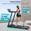 Mobvoi Home Treadmill Ultra, Pro, Tapis Roulant Elettrico Compatibile con Smartwatch, Percorsi di Allenamento Virtuali, 12km/h 120kg