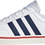 adidas Unisex - Adulto VS Pace 2.0 Shoes - 46 EU Ftwr White Dark Blue Better Scarlet