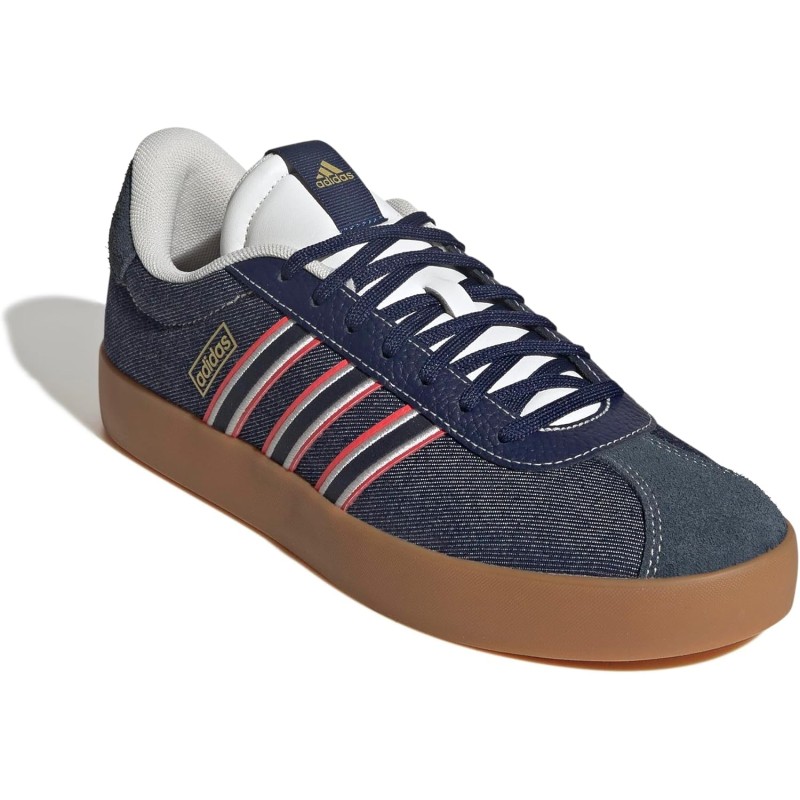 Adidas VL Court 3.0 Shoes SneakerUomo - 49 1/3 EU Dark Blue Aurora Ink Core White Adidas VL Court 3.0 Shoes SneakerUomo - 49 1/3 EU Dark Blue Aurora Ink Core White