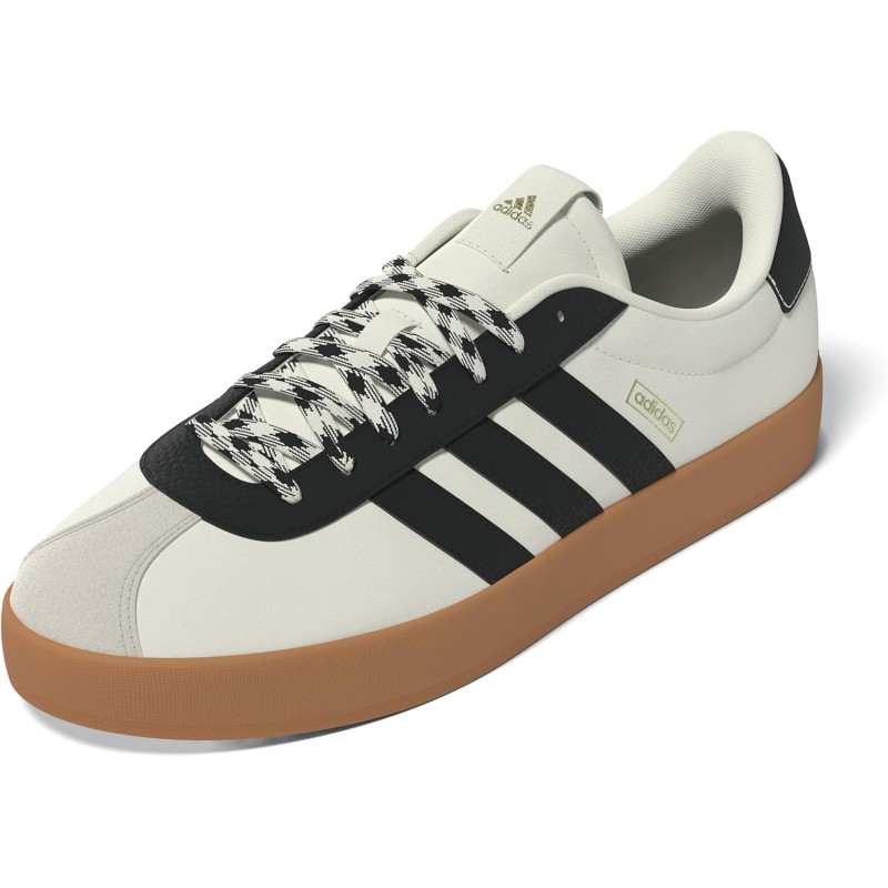 Adidas VL Court 3.0 Shoes SneakerUomo - 41 1/3 EU Off White Core Black Gold Met Adidas VL Court 3.0 Shoes SneakerUomo - 41 1/3 EU Off White Core Black Gold Met