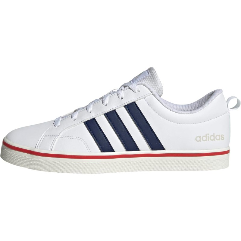 adidas Unisex - Adulto VS Pace 2.0 Shoes - 43 1/3 EU Ftwr White Dark Blue Better Scarlet adidas Unisex - Adulto VS Pace 2.0 Shoes - 43 1/3 EU Ftwr White Dark Blue Better Scarlet