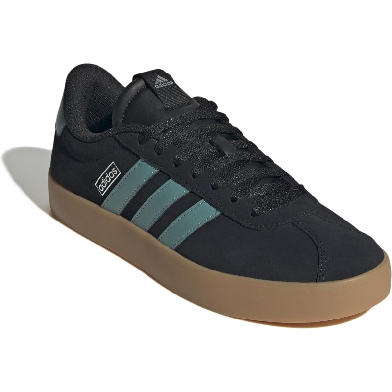 Adidas VL Court 3.0 Shoes SneakerUomo - 47 1/3 EU Core Black Powder Teal Silver Metallic Adidas VL Court 3.0 Shoes SneakerUomo - 47 1/3 EU Core Black Powder Teal Silver Metallic