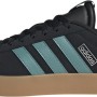 Adidas VL Court 3.0 Shoes SneakerUomo - 47 1/3 EU Core Black Powder Teal Silver Metallic