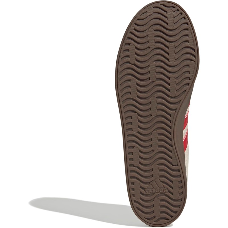 Adidas VL Court 3.0 Shoes SneakerUomo - 49 1/3 EU Wonder Beige Better Scarlet Core White