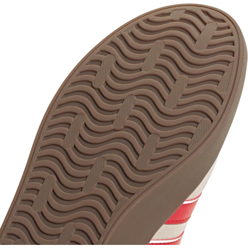 Adidas VL Court 3.0 Shoes SneakerUomo - 49 1/3 EU Wonder Beige Better Scarlet Core White