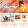 Proiettore【Suono di JBL & 700 ANSI】Yaber 1080P Full HD Proiettore Portatile, Proiettore WiFi6 Bluetooth【Autofocus Senza Ostacoli】Videoproiettore Home Cinema per TV Stick/HDMI/USB/PC/PS5 - Misty White Proiettore【Suono di JBL & 700 ANSI】Yaber 1080P Full HD Proiettore Portatile, Proiettore WiFi6 Bluetooth【Autofocus Senza Ostacoli】Videoproiettore Home Cinema per TV Stick/HDMI/USB/PC/PS5 - Misty White