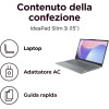 Lenovo IdeaPad Slim 3 Notebook 15,6” FHD (1920x1080), Intel Core i5-13420H, RAM 16GB, 512GB SSD M.2, Grafica Integrata Intel UHD Graphics, WiFi 6, Windows 11 - Arctic Grey - 16GB | 512GB Lenovo IdeaPad Slim 3 Notebook 15,6” FHD (1920x1080), Intel Core i5-13420H, RAM 16GB, 512GB SSD M.2, Grafica Integrata Intel UHD Graphics, WiFi 6, Windows 11 - Arctic Grey - 16GB | 512GB