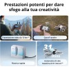 DJI Flip Combo Fly More (RC2 con schermo), drone con fotocamera UHD 4K per adulti, decollo dalla mano, ritorno automatico, volo intelligente, 3 batterie per un'autonomia di volo di 93 minuti