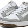 PUMA Rebound V6 Low SneakerUnisex - Adulto - 37.5 EU Puma White Gray Echo Puma Black