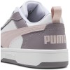 PUMA Rebound V6 Low SneakerUnisex - Adulto - 45 EU Puma White Mauve Mist Plum Jam