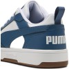 PUMA Rebound V6 Low SneakerUnisex - Adulto - 44.5 EU Puma White Dark Indigo Gum