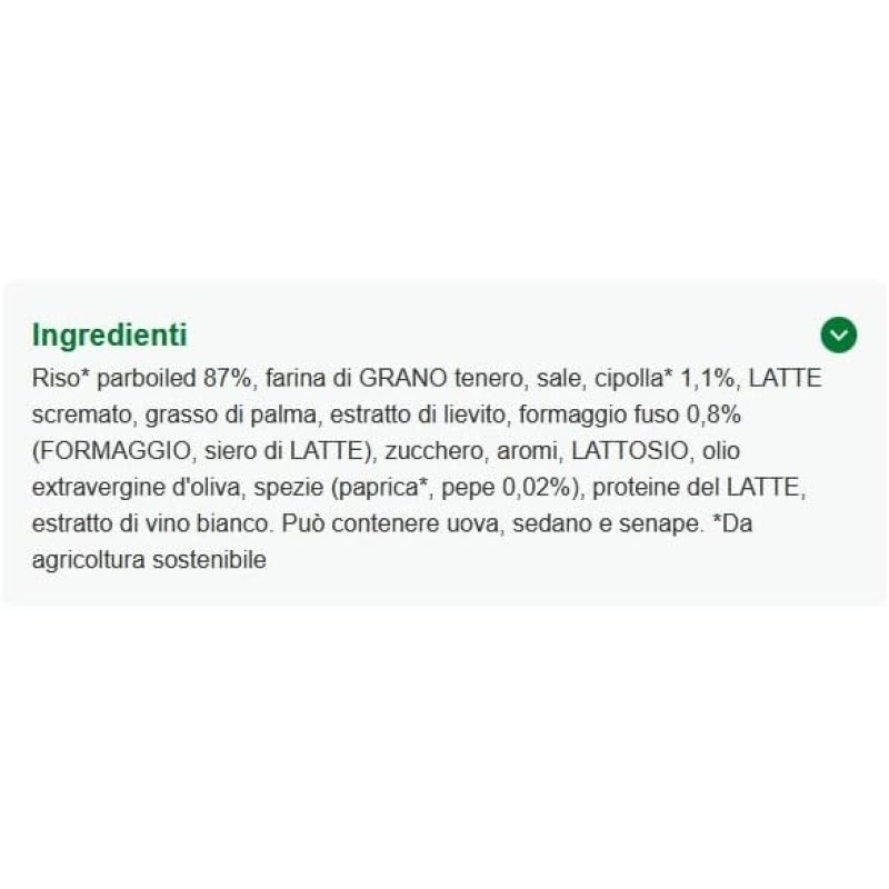 Knorr Risotto Bianco Cremoso, Risotto Pronto con Ingredienti Naturali, 100% Riso Italiano e Chicci al Dente, Preparazione in Pentola o al Microonde, 175g, 2 Porzioni (Confezione da 6) - 175 g (Confezione da 6)