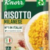 Knorr Risotto alla Milanese, Risotto Pronto con Ingredienti Naturali, 100% Riso Italiano e Chicci al Dente, Preparazione in Pentola o al Microonde, 175g, 2 Porzioni (Confezione da 6) - 175 g (Confezione da 6)