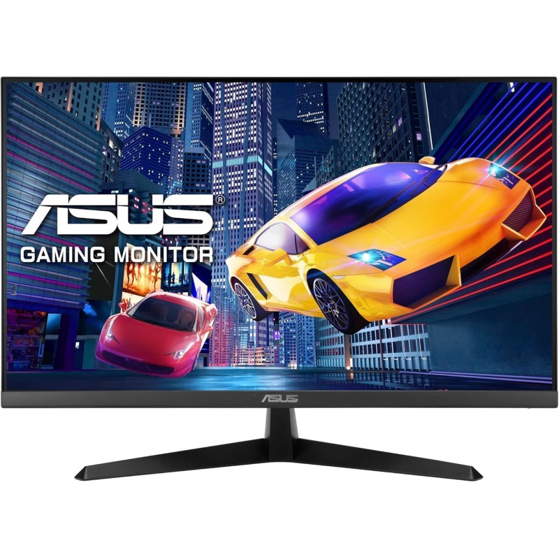 ASUS VY279HGR 27”, Full HD IPS, 120Hz, 1ms (MPRT),HDMI, VGA, Adaptive Sync, Tecnologia EyeCare Plus, Bassa Luce Blu, Colore Nero - 27"