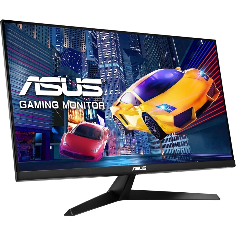 ASUS VY279HGR 27”, Full HD IPS, 120Hz, 1ms (MPRT),HDMI, VGA, Adaptive Sync, Tecnologia EyeCare Plus, Bassa Luce Blu, Colore Nero - 27"