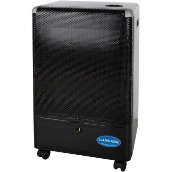 Stufa a gas fiamma blu, alta efficienza, facile accensione, regolazione della temperatura, ideale per il riscaldamento in spazi ristretti.