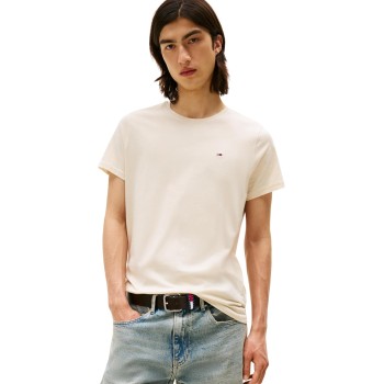 Tommy Jeans Uomo T-Shirt Maniche Corte Tjm Original Slim - XS Beige (Desert Sand Dune) Tommy Jeans Uomo T-Shirt Maniche Corte Tjm Original Slim - XS Beige (Desert Sand Dune)