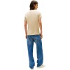 Tommy Jeans Uomo T-Shirt Maniche Corte Tjm Original Slim - 3XL Plus Khaki (Silt)