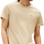 Tommy Jeans Uomo T-Shirt Maniche Corte Tjm Original Slim - 3XL Plus Khaki (Silt)