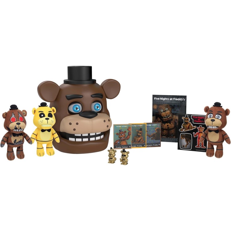 Five Nights at Freddy's figurine Freddy Alive Head Bundle Five Nights at Freddy's figurine Freddy Alive Head Bundle