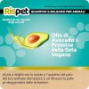 Shampoo e Balsamo Avocado e Seta, Detergente e Igienizzante per Cani e Animali a Pelo Corto, Formula Delicata Senza Allergeni e pH Bilanciato, Profumazione al Talco, 370ml Shampoo e Balsamo Avocado e Seta, Detergente e Igienizzante per Cani e Animali a Pelo Corto, Formula Delicata Senza Allergeni e pH Bilanciato, Profumazione al Talco, 370ml