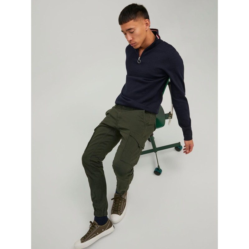 JACK & JONES Jpstpaul Jjflake Cargo Noos Pantaloni Uomo - 33W / 34L Rosin. JACK & JONES Jpstpaul Jjflake Cargo Noos Pantaloni Uomo - 33W / 34L Rosin.