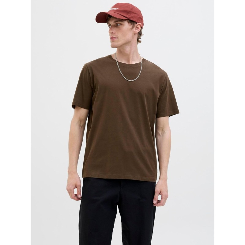 JACK & JONES Jjeorganic Basic Tee SS O-Neck Noos T-Shirt Uomo - XS Delicioso JACK & JONES Jjeorganic Basic Tee SS O-Neck Noos T-Shirt Uomo - XS Delicioso