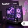MARSGAMING MC-EDGE, Case Gaming ATX, Design Open Air, Triplo Pannello Vetro Temperato, Semitorre PC Supporto Raffreddamento a Liquido 240mm, Sistema Gestione Cavi Interno, USB-C e USB 3.0, Nero MARSGAMING MC-EDGE, Case Gaming ATX, Design Open Air, Triplo Pannello Vetro Temperato, Semitorre PC Supporto Raffreddamento a Liquido 240mm, Sistema Gestione Cavi Interno, USB-C e USB 3.0, Nero