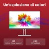 Lenovo L24i-4A Monitor 23.8" FHD (1920x1080), IPS, 1ms, 100Hz, Altoparlanti integrati, Low Blue Light, Bordi Ultrasottili, Regolabile, HDMI e VGA - 24 pollici