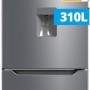 Midea MDRB424FGE02IW 310L Frigorifero Combinato, Libera Installazione, Total No Frost, Ventilazione MultiFlow, Doppia Porta Reversibile, Controllo Touch