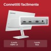 Lenovo L27i-4A Monitor 27" FHD (1920x1080), IPS, 1ms, 100Hz, Altoparlanti integrati, Low Blue Light, Bordi Ultrasottili, Regolabile, HDMI e VGA - 27 pollici