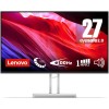 Lenovo L27i-4A Monitor 27" FHD (1920x1080), IPS, 1ms, 100Hz, Altoparlanti integrati, Low Blue Light, Bordi Ultrasottili, Regolabile, HDMI e VGA - 27 pollici