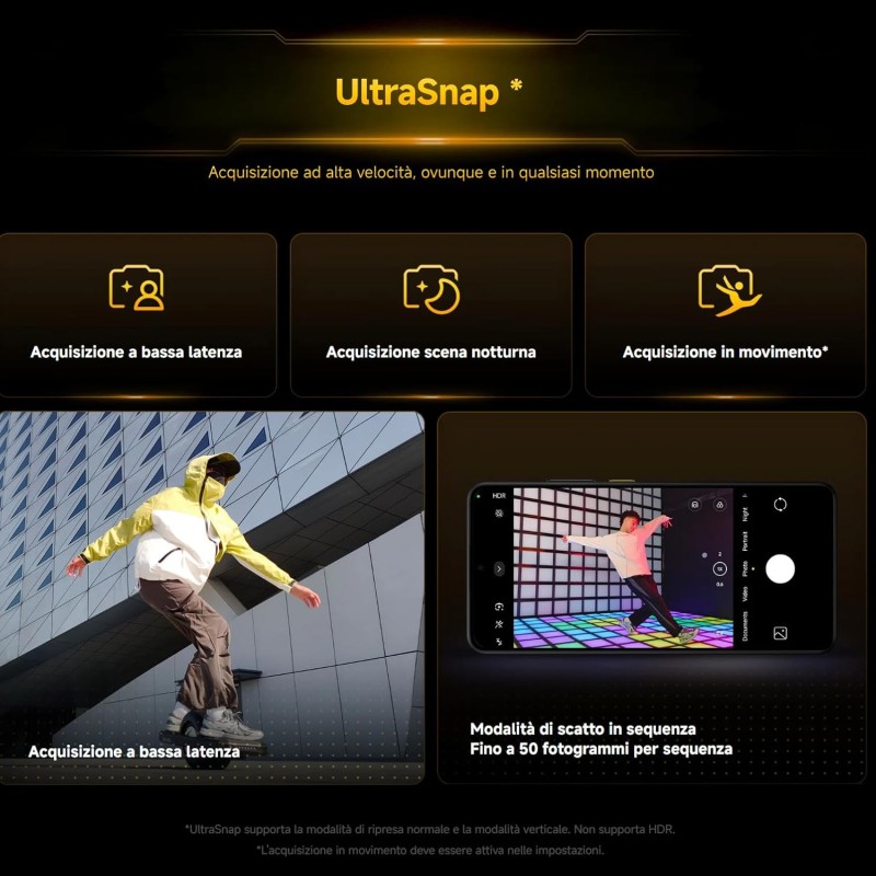 Xiaomi POCO X7 Pro (smartphone), 8+256GB, 50MP camera principale con OIS, batteria da 6.000mAh (typ) con ricarica HyperCharge da 90W, IP68, funzioni AI (caricabatterie non incluso), Giallo - 8+256GB Giallo Xiaomi POCO X7 Pro (smartphone), 8+256GB, 50MP camera principale con OIS, batteria da 6.000mAh (typ) con ricarica HyperCharge da 90W, IP68, funzioni AI (caricabatterie non incluso), Giallo - 8+256GB Giallo